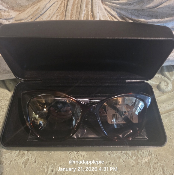 Versace Medusa Cat Eye Sunglasses Havanah Luxury Designer Mod4348 #165 main image 14